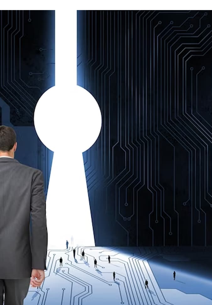 Contact form decorative background