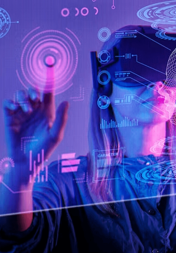 Contact form decorative background